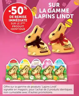 Bi1 Sur la gamme lapins lindt offre
