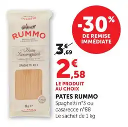 Bi1 Pates rummo offre