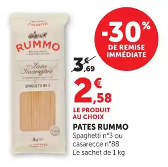 Bi1 Pates rummo offre