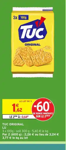 Intermarché Hyper LU Tuc original offre