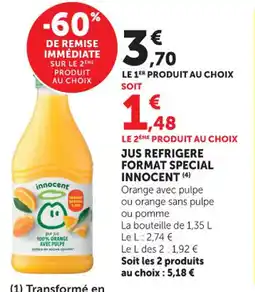 Bi1 Jus refrigere format special innocent offre