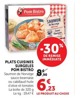 Bi1 Plats cuisines surgeles pom bistro offre