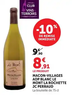 Bi1 Macon-villages aop blanc le mont la rochette jc perraud offre