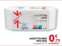 Bi1 Lingettes bebe prix mini offre