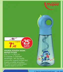 Intermarché Hyper MAPED Gourde ecozen offre