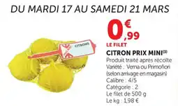 Bi1 Citron prix mini offre
