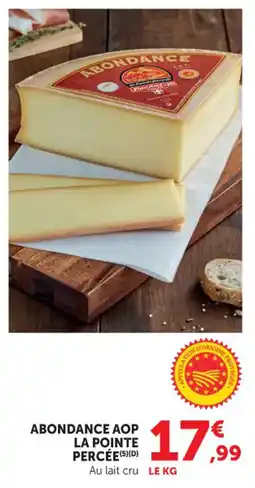 Bi1 Abondance aop la pointe percée offre