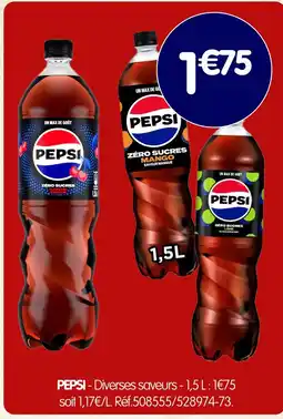 b&m Pepsi offre