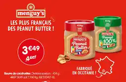 b&m Menguy's beurre de cacahuètes offre