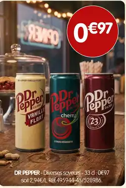 b&m Dr pepper dr pepper offre