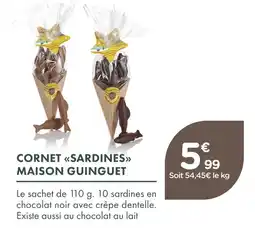 Point Vert Maison guinguet cornet sardines offre