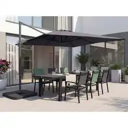 Carrefour Hyba parasol excentré roma offre