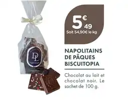 Point Vert Napolitains de pâques biscuitopia offre