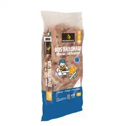 Carrefour Woodstock bûchettes d'allumage sac 20l offre