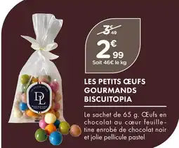 Point Vert Les délices de lisa les petits œufs gourmands biscuitopia offre