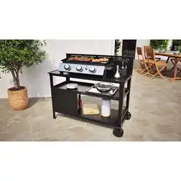 Carrefour Hyba plancha gaz arona offre