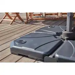 Carrefour Dalle pour parasol excentré offre