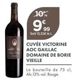 Point Vert Domaine de borie vieille cuvée victorine aoc gaillac offre