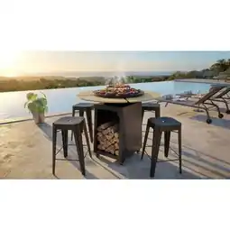 Carrefour Market Hyba tabouret haut bergen offre