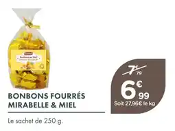 Point Vert Finabel bonbons fourrés mirabelle & miel offre