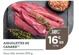 Point Vert Aiguillettes de canard offre