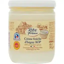 Carrefour Market Reflets de france crème fraîche d'isigny a.o.p offre
