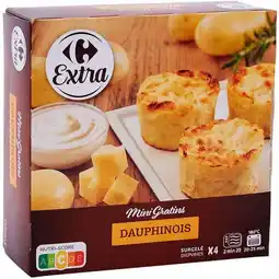 Carrefour Market Carrefour extra mini gratins surgelés offre