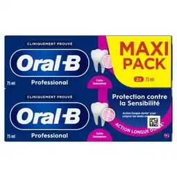 Carrefour Market Oral b dentifrice maxi pack offre