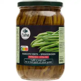 Carrefour Market Carrefour extra haricots verts extra-fins offre