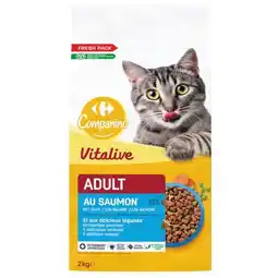 Carrefour Market Carrefour companino croquettes pour chats adultes offre