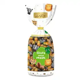 Carrefour Esprit de fête œufs saveur praliné offre