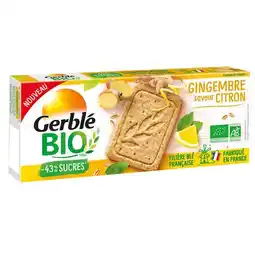 Carrefour Market Gerblé bio biscuits offre