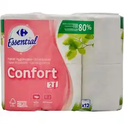 Carrefour Market Carrefour essential papier hygiénique offre