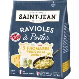 Carrefour Saint-jean ravioles à poêler offre