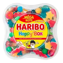 Carrefour Haribo boite de bonbons mega boîte offre