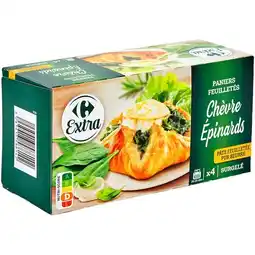 Carrefour Carrefour extra paniers feuilletés surgelés offre