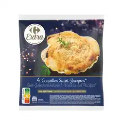 Carrefour Carrefour extra coquilles saint-jacques surgelées offre
