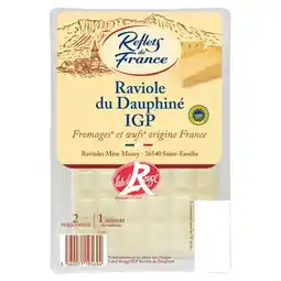 Carrefour Reflets de france ravioles du dauphiné igp offre