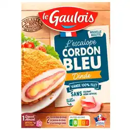 Carrefour Le gaulois escalope cordon bleu de dinde offre