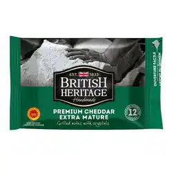Carrefour British heritage premium cheddar a.o.p offre