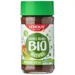Carrefour Leroux chicorée soluble bio offre