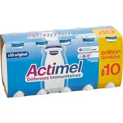 Carrefour Danone actimel édition limitée offre