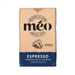 Carrefour Méo café espresso offre