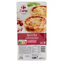 Carrefour Carrefour extra quiche lorraine offre