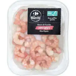 Carrefour Carrefour crevettes décortiquées sans sulfite asc carrefour le marché offre