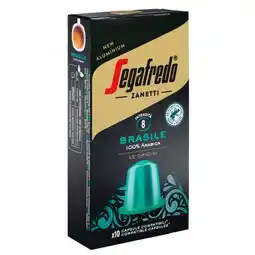 Carrefour Segafredo zanetti capsules de café offre
