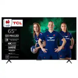 Carrefour Tcl téléviseur mini led 4k* - 165 cm offre