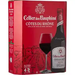 Carrefour Côtes-du-rhône cellier des dauphins prestige offre