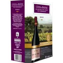 Carrefour Côtes-du-rhône la cave d'augustin florent les pierrasques offre