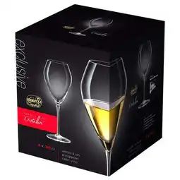 Carrefour Coffret de 4 verres à pied exclusive offre